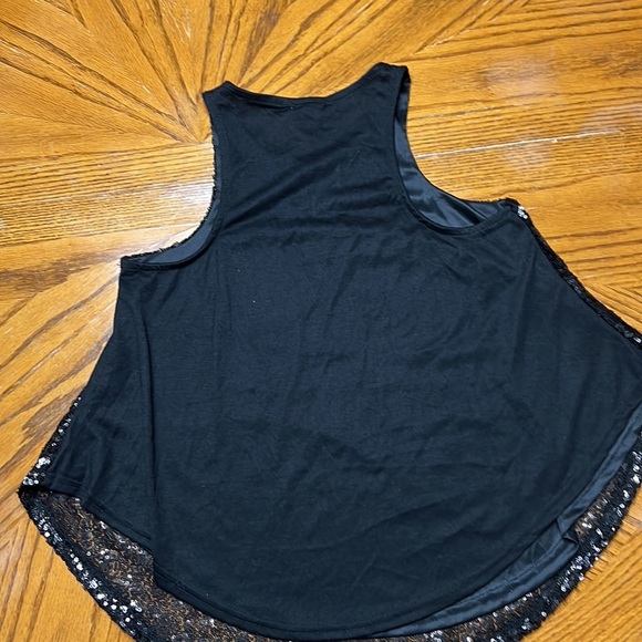 Rue 21 black sequin shirt. - Picture 5 of 5
